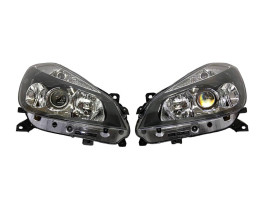 Tyc Фари передні комплект Renault Clio 3 2005-2009 (Рено Кліо 3) 260608237R, 260100822R