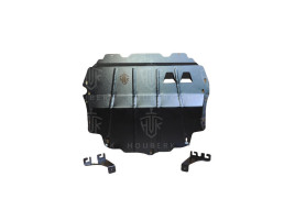 Houberk Захист радіатора двигуна та КПП Volkswagen Passat B6 (2005-2010) /V: крім 2.0 TSI/FSI/ як штатний пластик