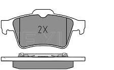 Renault Тормозные колодки Renault Laguna 2 (Рено Лагуна 2) - Картинка 2