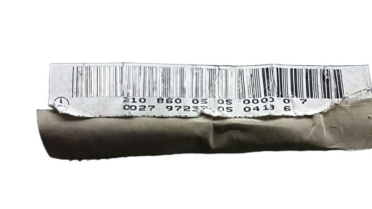 Mercedes-benz 2108600505 Подушка безпеки двері перед лівої двері (Airbag) MERCEDES E-CLASS W210 95-02 - Заображення 2