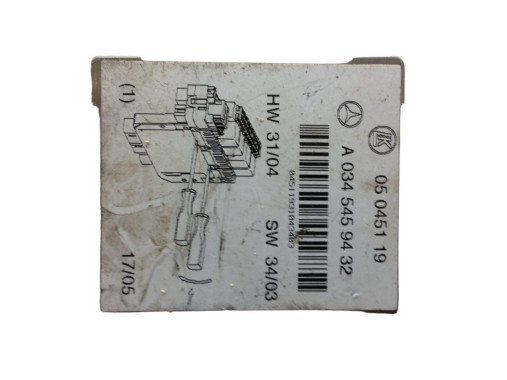 Mercedes-benz Блок SAM Mercedes W220 S-Class A0325458232, A0345459432, передній лівий - Заображення 7
