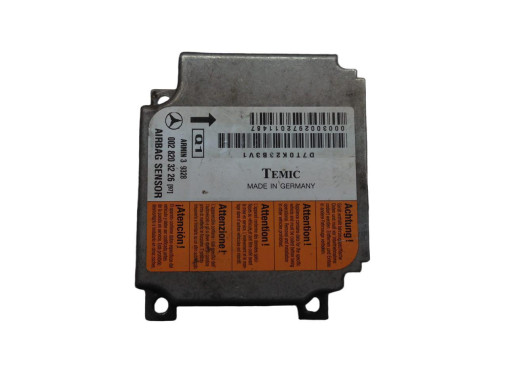 Mercedes-benz МОДУЛЬ СЕНСОР AIRBAG MERCEDES W210 LIFT 0028203226 - Заображення 3