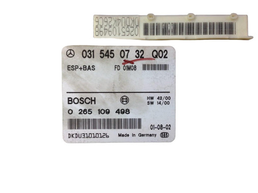 Mercedes-benz Блок управления ESP Mercedes W210, W202, W208 0315450732 026510949 - Картинка 5