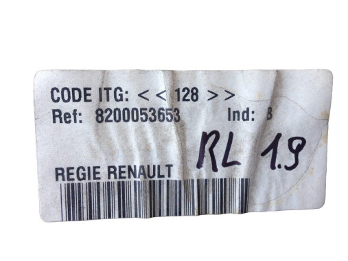 Renault Шумоізоляція / обшивка ( під панель водія ) 8200053653 Renault LAGUNA II, Renault LAGUNA GRANDTOUR II - Заображення 4