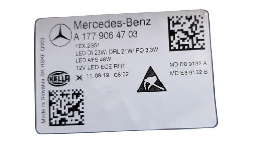 Mercedes-benz Фари MERCEDES W177 A-KLASA фара A1779064703, фара A1779064803 - Заображення 10