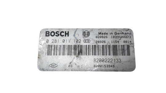 Bosch Блок керування двигуном Renault Laguna 2 (Рено Лагуна 2)1.9 dci 2001-2007 - Заображення 2