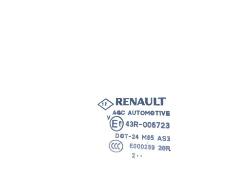 Renault Стекло задней левой двери Renault Grand Scenic III - Картинка 3