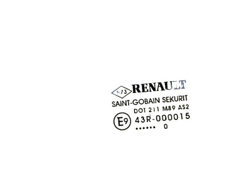 Renault Скло задніх лівих дверей Renault Megan III - Заображення 2