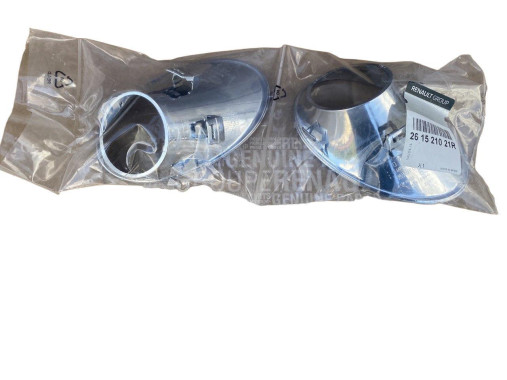 Renault Накладки на туманки хромированные ОРИГИНАЛ Renault Megane 3 2012-2013 - Картинка 3