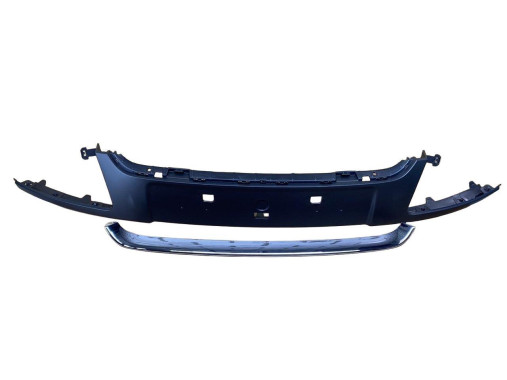 Renault Накладка переднего бампера с хромом 620729464R Renault Megane 3 2012-2013 - Картинка 2