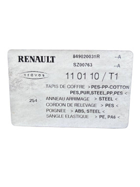 Renault Пол багажника 849020031R ОРИГИНАЛ (универсал) Renault Megane 3 - Картинка 4