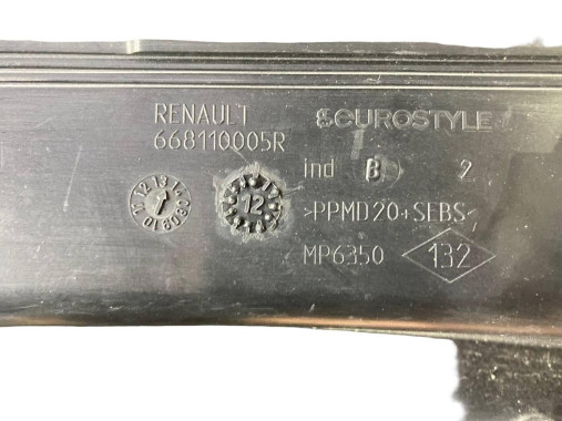 Renault Пластик под лобовое стекло верх центр (жабо) Renault Grand Scenic 3 2009-2016 668110005R - Картинка 3