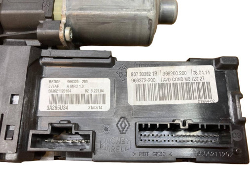 Renault Моторчик склопідйомника передній правий на Renault Megane 3 (рено меган 3) 807302821R - Заображення 5