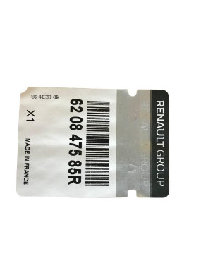 Renault Хром накладка на решітку бампера на Renault Laguna 3 (рено лагуна 3) 2011-2015 620847585R - Заображення 7