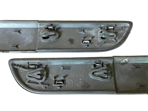 Renault Молдинги передних дверей на Renault Megane 2 (Рено Меган 2) 8200073471, 8200073469 - Картинка 5