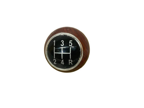 Nty Ручка кпп з чохлом 5 ступка (дерево) Volkswagen Passat B5 (Волксваген Пассат) 1998 - 2005 - Заображення 1