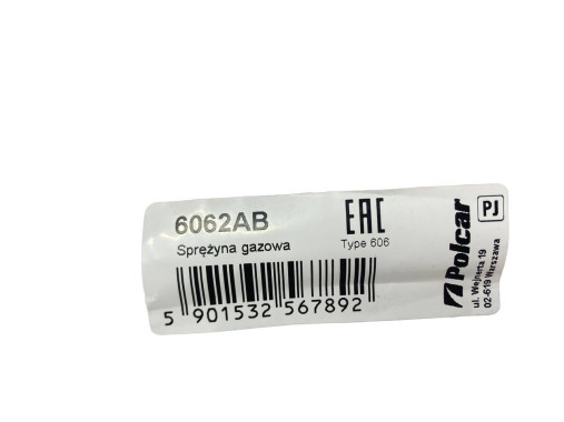 Polcar Амортизатори кришки багажника Renault Kangoo (Рено Кенго) 2008-2015 - Заображення 6