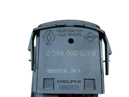 Renault Регулятор освітлення панелі приладів Renault Laguna 3 2.0 CDI (Рено Лагуна 3 2.0 CDI) 2007 - 2015 - Заображення 2