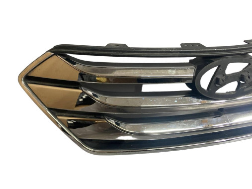Hyundai Решітка радіатора Hyndai Santa FE (Хюндай Санта Фе) 2012-2018 - Заображення 2