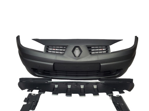 Polcar Бампер передний в комплекте Renault Megane 2 (Рено Меган 2) 2002-2005 7701474484 - Картинка 2