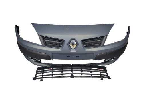 Renault Бампер передній із захистом Renault Scenic 2 (Рено Сценик 2) 2006-2009 - Заображення 2