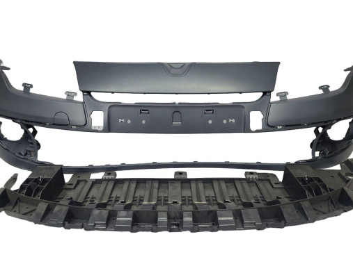 Polcar Бампер передний с защитой Renault Megane 3 (Рено Меган 3) 2012-2013 - Картинка 2