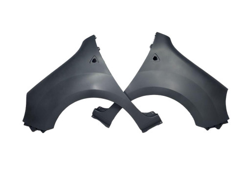 Polcar Комплект передніх крил Renault Kangoo 2 (Рено Кангоо 2) 2008-2015 7701478211, 7701478212 - Заображення 4