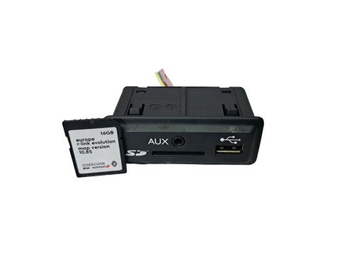 Renault Блок USB AUX SD-карта Renault Megane 3 (Рено Меган 3) 280237775R - Заображення 4