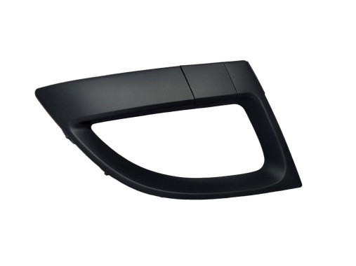 Polcar Накладка на решітку бампера права Renault Scenic 3 (Рено Сценік 3) 2009 - 2011 - Заображення 2