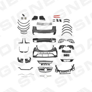 Signeda Обвіс MERCEDES BENZ GLE-Сlass (W166) 2015-2019 - Заображення 1