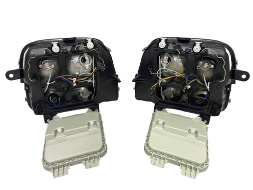 Tyc Фари передні пара Fiat Doblo 2001-2005 (Фіат Добло) 40545112000 40555112000 - Заображення 8