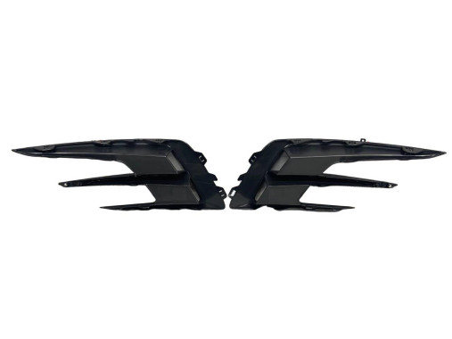 Polcar Накладки ПТФ глянець з черная комплект Renault Megane 4 2020- (Рено Меган 4) 261529100R - Заображення 3