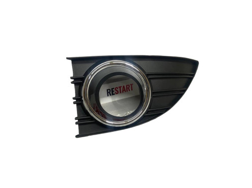 Polcar Накладка птф ліва з хромом Renault Fluence (Рено Флюенс) 2010-2013 261523809L, 261523809R - Заображення 4
