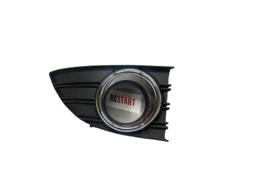 Polcar Накладка птф права з хромом Renault Fluence (Рено Флюенс) 2010-2013 261523809R - Заображення 2