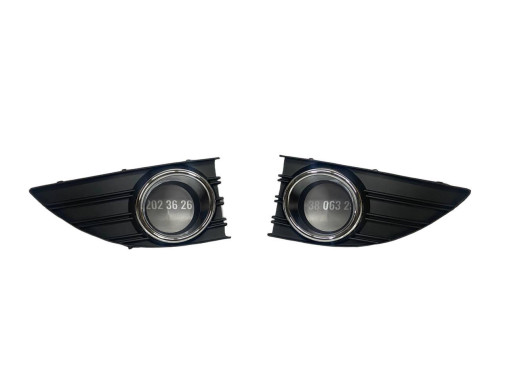 Polcar Накладки птф с хромом комплект Renault Fluence (Рено Флюэнс) 10-13 261523809R, 261523809L,261523809R - Картинка 1