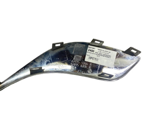 Renault Накладка решітки на передній бампер ліва  620727547R ОРИГІНАЛ Renault Scenic 3 2012-2014 - Заображення 7