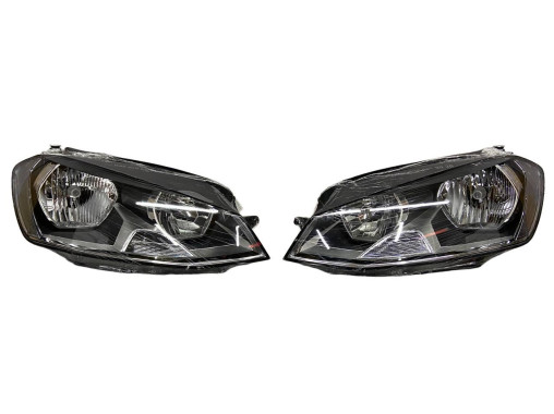 Tyc Фари передні комплект Volkswagen Golf 7 (Вольсваген Гольф 7) 5G1941006E, 5G1941030, 5G1941005E, 5G1941029 - Заображення 1