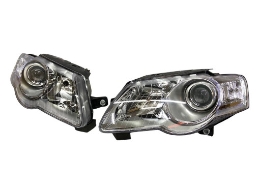 Eagle Eyes Фари передні комплект Volkswagen Passat B6 2005-2010 (Вольсваген Пасат Б6) 3C0941005C, 3C0941006A - Заображення 7