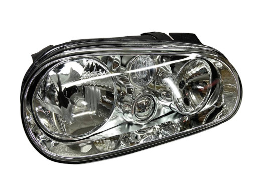 Tyc Фара передня права Volkswagen Golf 4 1997-2006р (Волсваген Гольф 4) 1J1941017B, 1J1941018B, - Заображення 5