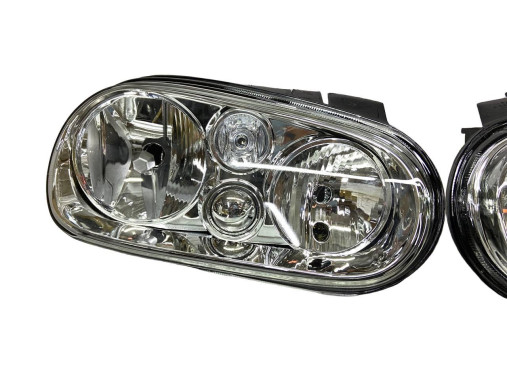Tyc Фари передні Volkswagen Golf 4 1997-2006р (Волсваген Гольф 4) 1J1941017N, 1J1941018B - Заображення 5