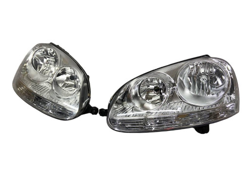 Tyc Фари передні комплект Volkswagen Jetta 5 2005-2010 (Волсваген Джетта 5) 1K6941005N, 1K6941006N - Заображення 7