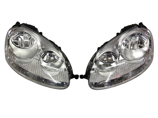 Tyc Фари передні комплект Volkswagen Jetta 5 2005-2010 (Волсваген Джетта 5) 1K6941005N, 1K6941006N - Заображення 6