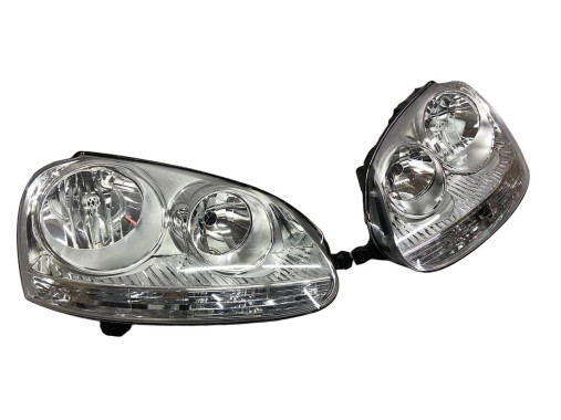 Tyc Фари передні комплект Volkswagen Jetta 5 2005-2010 (Волсваген Джетта 5) 1K6941005N, 1K6941006N - Заображення 5