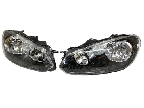 Tyc Фары передние комплект Volkswagen Golf 6 2008-2013 (Волсваген Гольф 6) 5K1941006E, 5K1941005E - Картинка 5