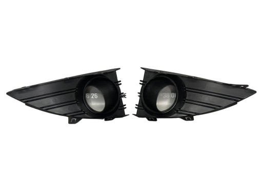 Polcar Накладки птф чорні комплект Renault Fluence (Рено Флюенс) 2010-2013 261523809R, 261523809L, 261523809R - Заображення 2