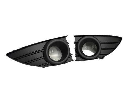 Polcar Накладки птф чорні комплект Renault Fluence (Рено Флюенс) 2010-2013 261523809R, 261523809L, 261523809R - Заображення 6