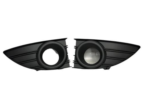 Polcar Накладки птф чорні комплект Renault Fluence (Рено Флюенс) 2010-2013 261523809R, 261523809L, 261523809R - Заображення 1