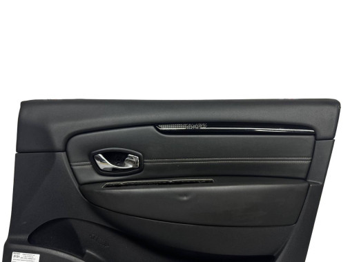 Polcar Карта дверей передня права шкіряна на Renault Scenic 3 (Рено Сценік 3) 2009–2016 2131 - Заображення 2