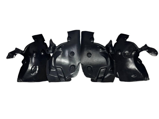 Polcar Подкрылки передние комплект на Renault Megane 3 (Рено Меган 3) 2008-2013 - Картинка 5