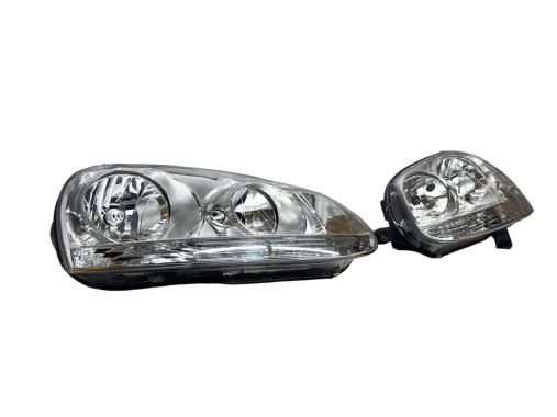 Tyc Фари на Volkswagen Golf 5 пара (Фольцваген Гольф 5) 2003-2008 1K6941006P, 1K6941005P - Заображення 3